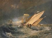 Fishing boats entering calais harbor Joseph Mallord William Turner